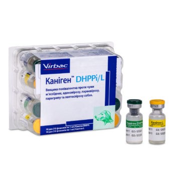 Каніген DHPPi/L вакцина (Virbac)