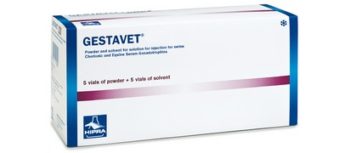 GESTAVET 200 IU/400 IU lyofilizát a rozpouštědlo pro, injekční roztok