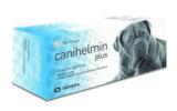 Canihelmin plus 50 mg/144 mg/150 mg, tablety pro psy
