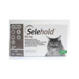Selehold 60 mg, roztok pro nakapání na kůži - spot-on pro kočky 7,6 – 10,0 kg