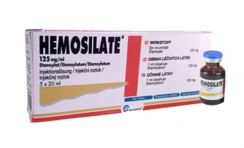 Hemosilate 125 mg/ml, injekčný roztok