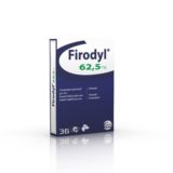 Firodyl 62,5 mg žvýkací tablety pro psy
