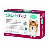 Simparica Trio, žvýkací tablety pro psy >10–20 kg