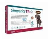 Simparica Trio žuvacie tablety pre psy >40–60 kg