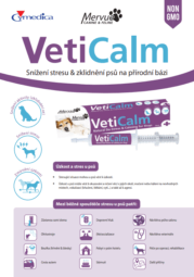 Veticalm-přípravek na snížení stresu a zklidnění psů na přírodní bázi