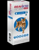 Bravecto Plus M Cat 250 mg / 12,5 mg roztok pro nakapání na kůži - spot-on pro střední kočky (>2,8-6,25 kg)