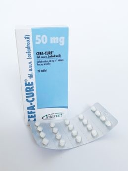 Cefa-Cure 50 mg tablety pro psy a kočky