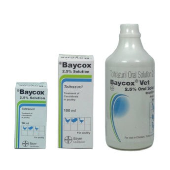 Baycox 2,5 % (w/v) perorální roztok