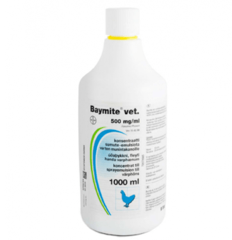 ByeMite 500 mg/ml koncentrát pro sprej, emulze pro nosnice