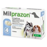 Milprazon CHEWABLE 2,5 mg/25 mg potahované tablety pro malé psy a štěňata o hmotnosti nejméně 0,5 kg