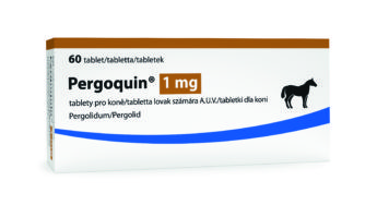 Pergoquin 1 mg tablety pro koně
