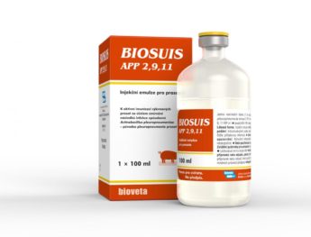 BIOSUIS APP 2,9,11, injekční emulze pro prasata