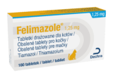 Felimazole 1,25 mg obalené tablety pro kočky