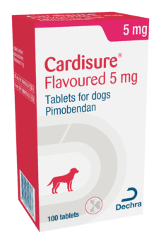 Cardisure 5 mg, ochucené tablety pro psy