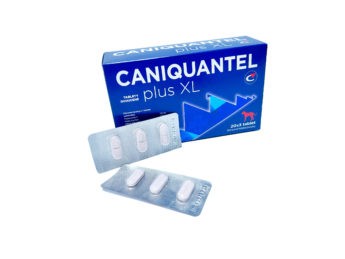 CANIQUANTEL PLUS XL, ochucené tablety