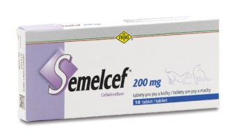 SEMELCEF 200 mg tablety pro psy a kočky