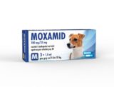 MOXAMID 100 mg/25 mg roztok k nakapání na kůži – spot-on pro střední psy M
