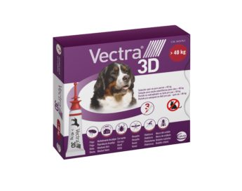 VECTRA 3D roztok pro nakapání na kůži - spot on pro psy + 40kg