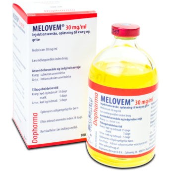 Melovem, 30 mg/ml, injekční roztok