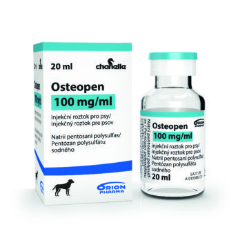Osteopen 100 mg/ml injekční roztok pre psy