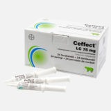 Ceffect LC, 75 mg, intramamálna masť pre kravy v období laktácie
