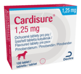 Cardisure 1,25mg ochutené tablety pre psy