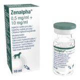 Zenalpha 0,5 mg/ml + 10 mg/ml injekčný roztok pre  psy