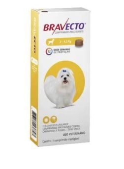 Bravecto Dog XS 112,5 mg žuvacie tablety pre veľmi malé psy ( od 2 do 4,5 kg )