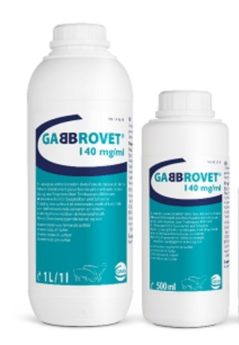 Gabbrovet Multi 140 mg/ml roztok na použitie v pitnej vode, mlieku alebo náhrade mlieka pre neruminujúci hovädzí dobytok a ošípané