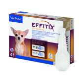 Effitix 26,8 mg/240 mg, roztok pro nakapání na kůži - spot-on pro velmi malé psy