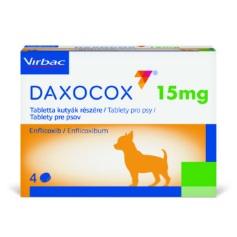 Daxocox 15 mg tablety pro psy