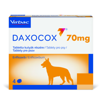 Daxocox 70 mg tablety pre psy