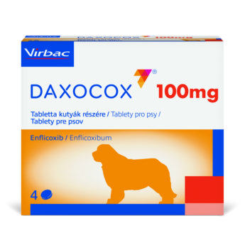 Daxocox 100 mg tablety pre psy