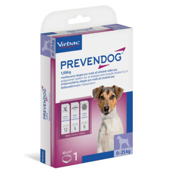 Prevendog 1,056g medikovaný obojek pro malé až středně velké psy