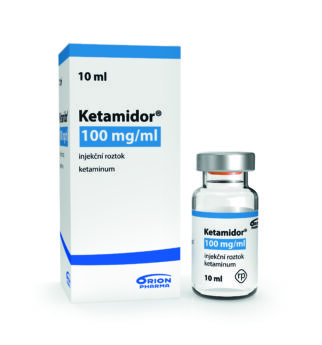 Ketamidor 100 mg/ml injekční roztok