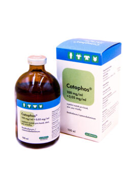 Catophos 100 mg/ml + 0,05 mg/ml injekční roztok pro koně, skot, psy a kočky