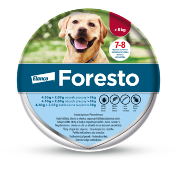 Foresto 4,50 g + 2,03 g obojok pre psy > 8 kg