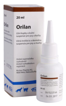 ORILAN EAR DROPS/CUTA VET SUSP