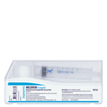 Melovem 15 mg/ml perorální suspenze pro koně