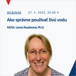 Webinár: Ako správne používať živú vodu