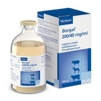 Borgal 200/40 mg/ml injekčný roztok