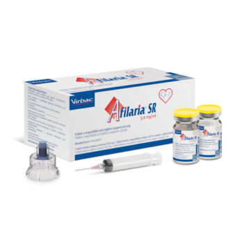 AFILARIA SR 3,4 mg/ml prášok a rozpúšťadlo na injekčnú suspenziu pre psy