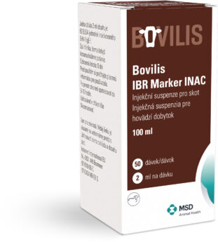 Bovilis IBR marker inac, injekční suspenze pro skot
