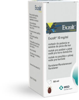 Exzolt 10 mg/ml roztok pro podání v pitné vodě pro kura domácího