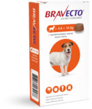 Bravecto S Dog 250 mg žvýkací tablety pro malé psy (>4,5 - 10 kg)