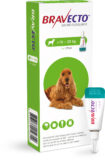 Bravecto M Dog 500 mg roztok pro nakapání na kůži - spot-on pro střední psy (>10 - 20 kg)