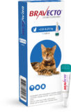 Bravecto M Cat 250 mg roztok pro nakapání na kůži - spot-on pro střední kočky (>2,8 - 6,25 kg)