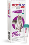 Bravecto Plus L Cat 500 mg /25 mg roztok pro nakapání na kůži - spot-on pro velké kočky (>6,25-12,5 kg)