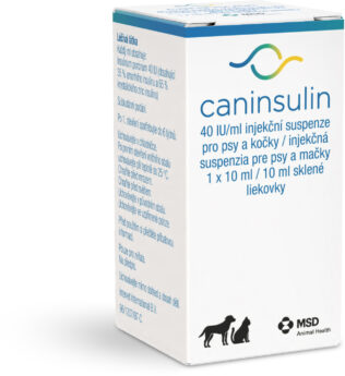 Caninsulin 40 IU/ml injekčná suspenzia