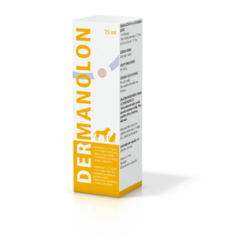 Dermanolon kožní sprej (triamcinolon + kys. salicylová)